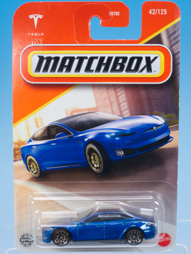 レビュー マッチボックス テスラ モデルS : ミニカー沼