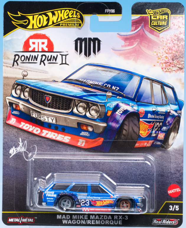レビュー ホットウィール マッド・マイク マツダ RX-3 ワゴン