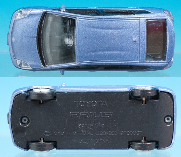 レビュー ノベルティ 1/60スケール トヨタ プリウス（2代目） : ミニカー沼