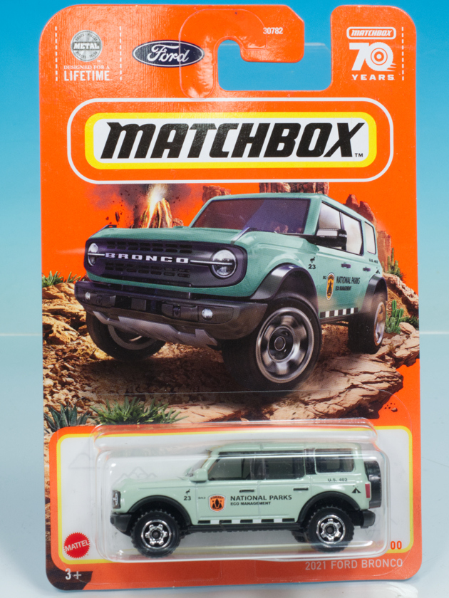 レビュー マッチボックス 2021 フォード ブロンコ : ミニカー沼