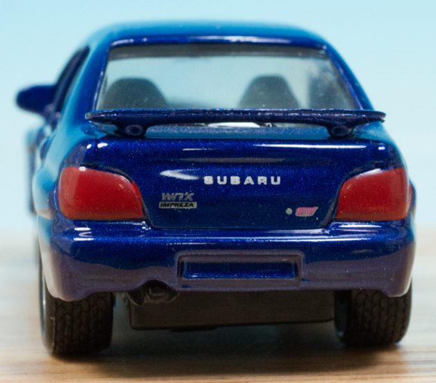 レビュー WELLY NEX「スバル インプレッサ WRX STi 2002」 : ミニカー沼