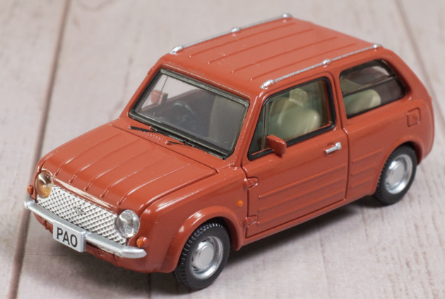 1/64 Nissan PAO コレクション 全4種セット（カプセル）【入荷