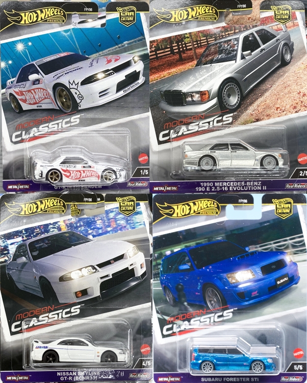 レビュー ホットウィール カーカルチャー モダン・クラシックス