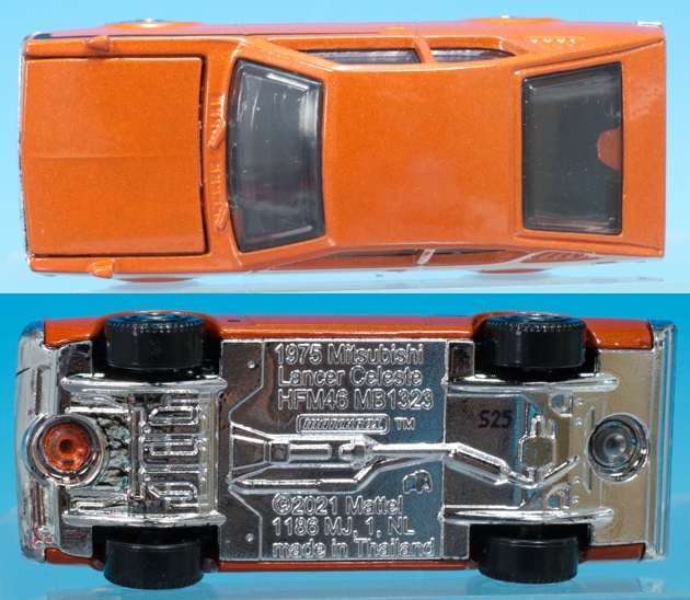 レビュー マッチボックス ジャパンシリーズ 1975 三菱 ランサー
