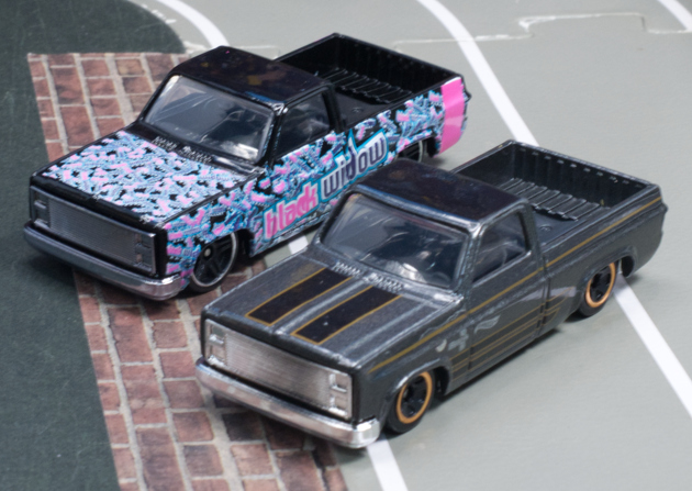 ホットウィール ショップトラックス 83 シェビー シルバラード 2台セット レビュー ホットウィール '83 シェビー・シルバラード : ミニカー沼