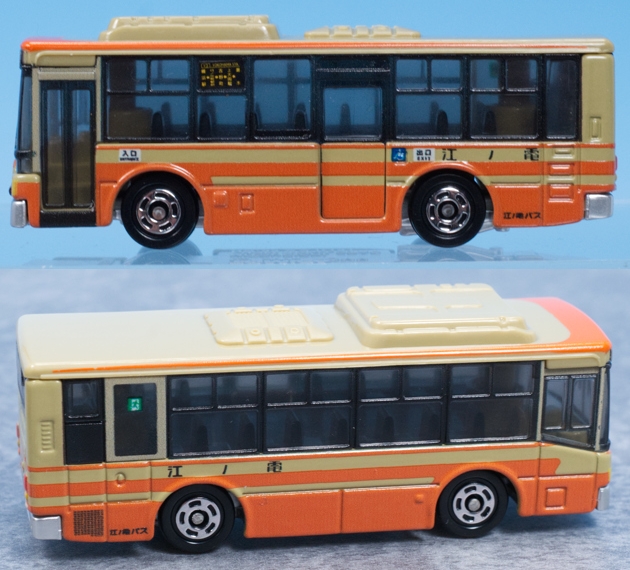 レビュー トミカ 江ノ電バス 三菱ふそう エアロスター（江ノ電ショップ