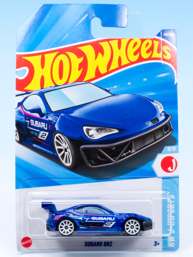 レビュー ホットウィール スバル BRZ（パンデム） : ミニカー沼