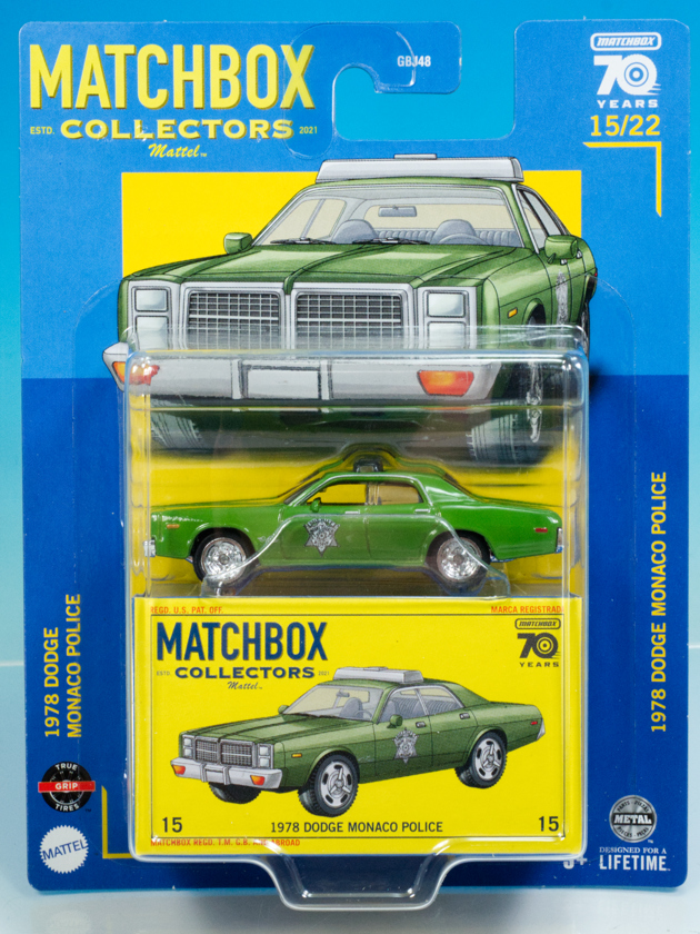 レビュー マッチボックス 1978 ダッジ・モナコ ポリスカー : ミニカー沼