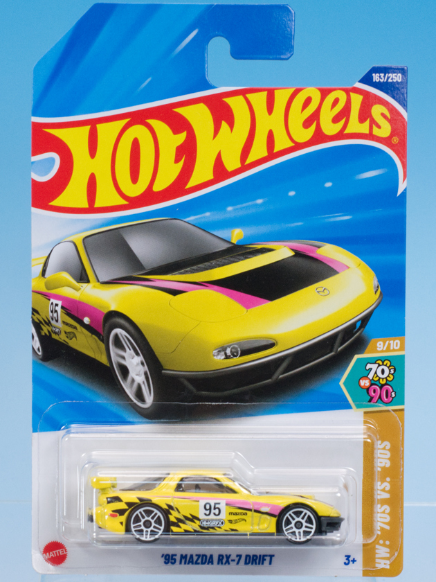 '95 マツダ rx-7 ドリフトカー-スペクトラフレームブルー-nib 95 マツダ rx-7 ドリフトカー-スペクトラフレームブルー-nib 95