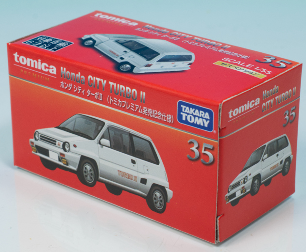 レビュー トミカプレミアム 35 ホンダ シティ ターボⅡ（発売