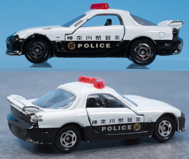 トミカ マツダ RX-7 ローソン　トミカ ショップ　イベントモデル（パトカー） トミカ マツダ RX-7 ローソン オリジナル : toy's world - 通販