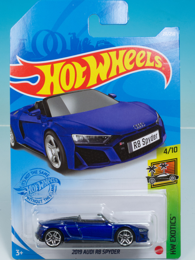 レビュー ホットウィール 2019 アウディ R8 スパイダー : ミニカー沼