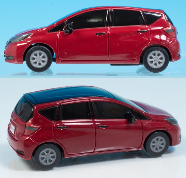 レビュー 販促品 日産 ノート e-POWER プルバックカー : ミニカー沼
