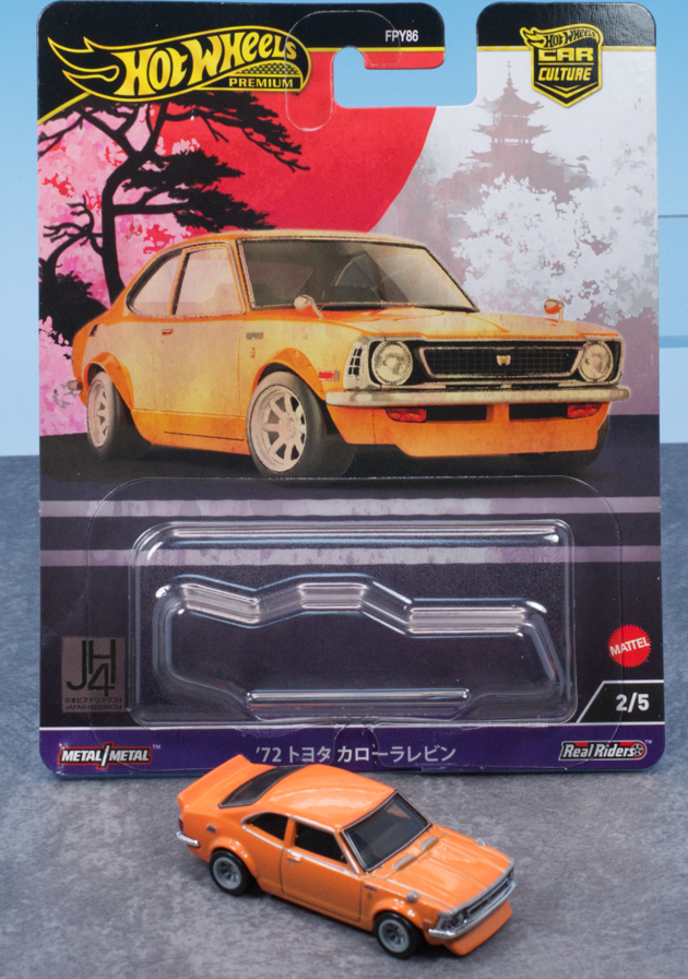 ホットウィール　カーカルチャー　'72 トヨタ カローラレビン　10台 Hot Wheels Car Culture Japan Historics 4 `72 Toyota Corolla