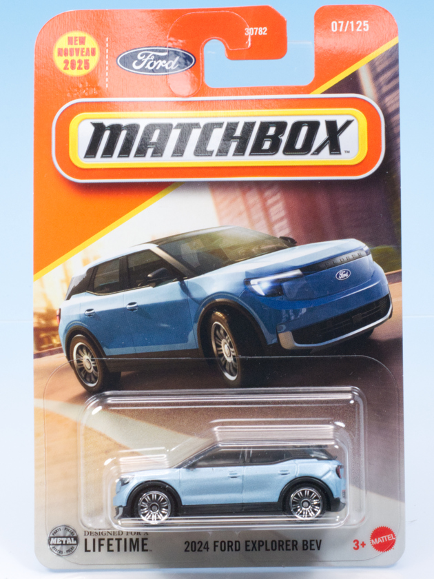 レビュー マッチボックス 2024 フォード エクスプローラー BEV
