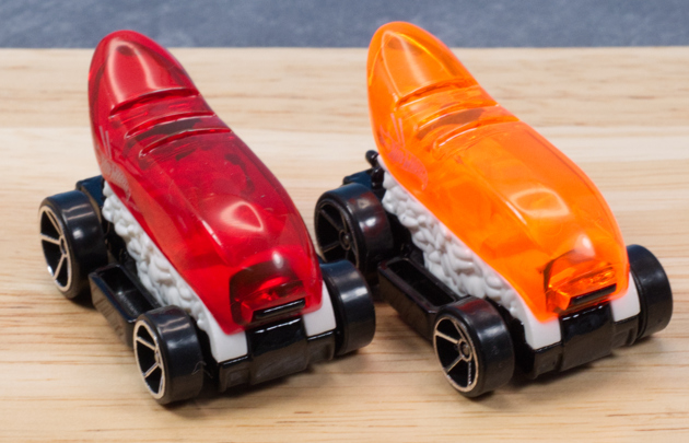 ホットウィール(8点) マグロ×4、サーモン×4 #寿司、謎車、スシ レビュー ホットウィール スシ・チューナー（サーモン） : ミニカー沼