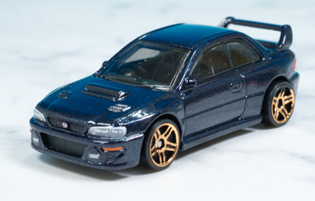 レビュー ホットウィール '98 スバル インプレッサ 22B STi