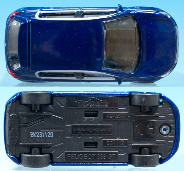 レビュー マジョレット プジョー308 GT : ミニカー沼