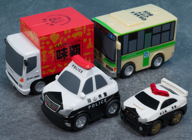 レビュー エフトイズ食玩 のりものこれくしょん10 パトカー