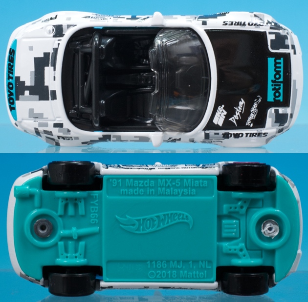レビュー ホットウィール '91 マツダ MX-5 ミアータ