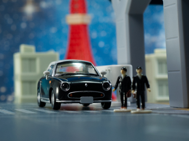 【楽天カード分割】 レビュー タカラトミーアーツ 日産フィガロ ホビーガチャ ミニカー