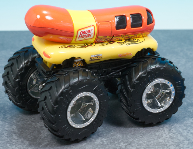 レビュー ホットウィール モンスタートラック オスカー・マイヤー