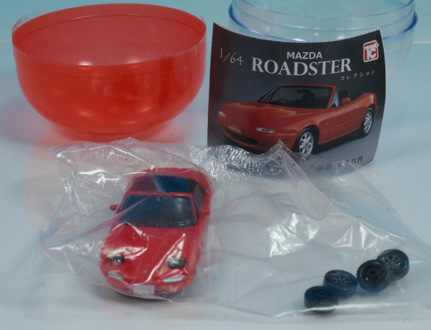 レビュー トイズキャビン カプセルトイ 1/64 マツダ ロードスター