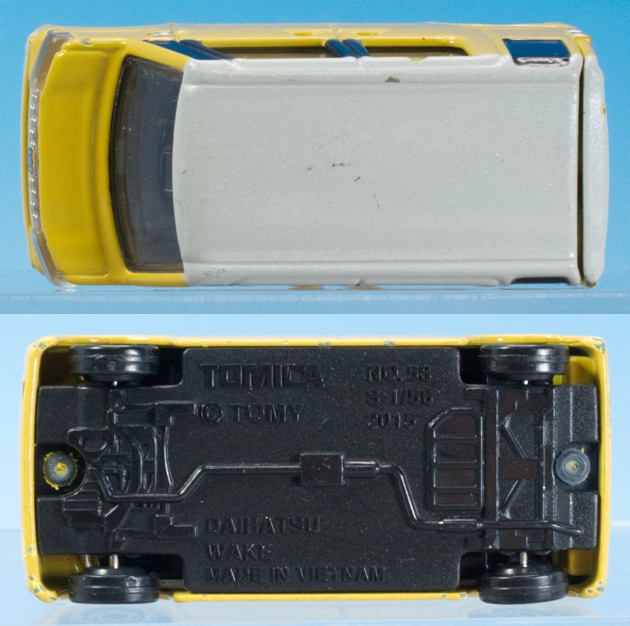 レビュー トミカ No.58 ダイハツ ウェイク : ミニカー沼