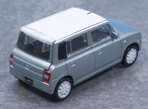 レビュー スタンド・ストーンズ カプセルトイ 1/64PLUS スズキ ラパン