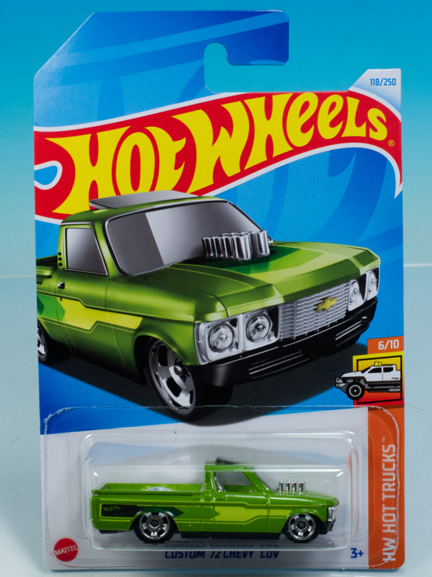 レビュー ホットウィール カスタム '72 シェビーLUV : ミニカー沼