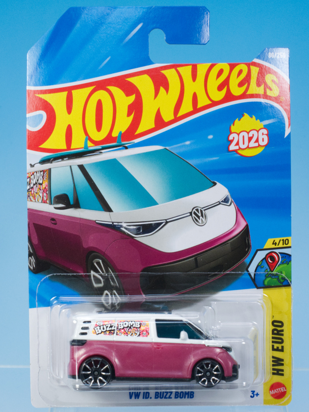 レビュー ホットウィール フォルクスワーゲン ID.BUZZ ボム : ミニカー沼