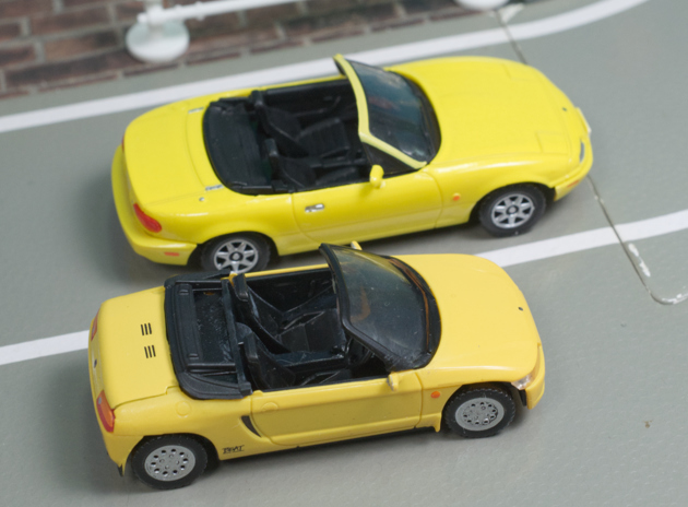レビュー トイズキャビン カプセルトイ 1/64 マツダ