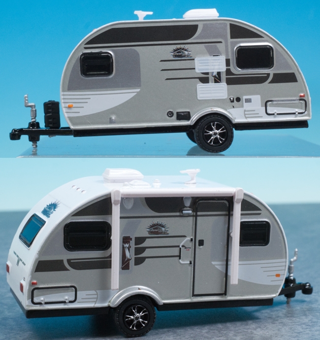 グリーンライト キャンピングトレーラー 可愛い 幸せの黄色い