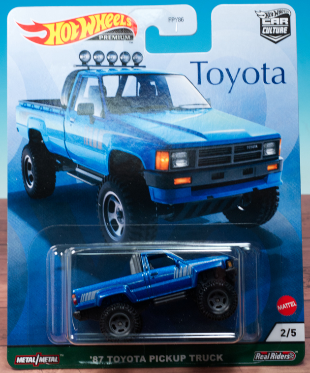 【2024春夏新色】 レビュー ホットウィール トヨタ '87 カーカルチャー ミニカー