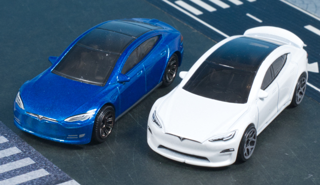 テスラ　モデルSミニカー レビュー マッチボックス テスラ モデルS : ミニカー沼