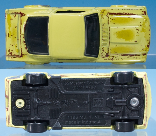 レビュー ホットウィール '65 フォード マスタング 2+2 ファストバック