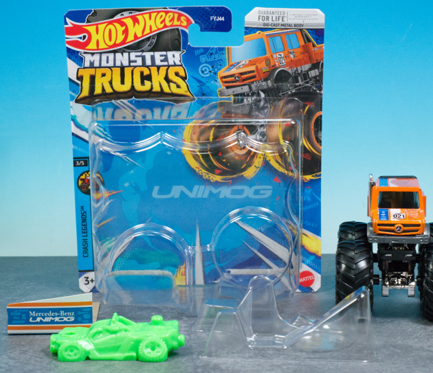 新品未開封 ホットウィール モンスタートラック メルセデス・ベンツ UNIMOG ホットウィール モンスタートラック メルセデス・ベンツ