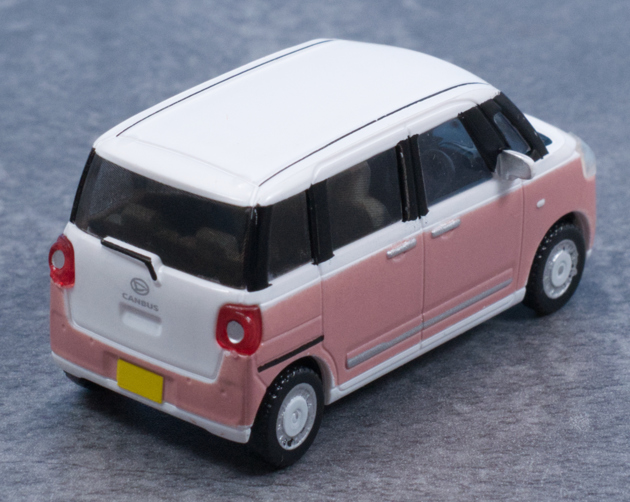 レビュー トイズキャビン カプセルトイ 1/64 ダイハツ ムーヴ