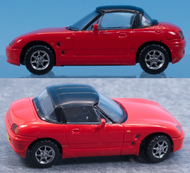 レビュー トイズキャビン 1/64 スズキ カプチーノ : ミニカー沼