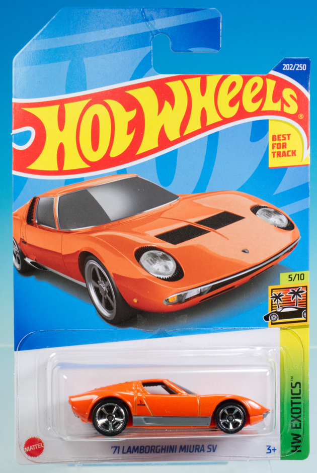 レビュー ホットウィール '71 ランボルギーニ ミウラ SV