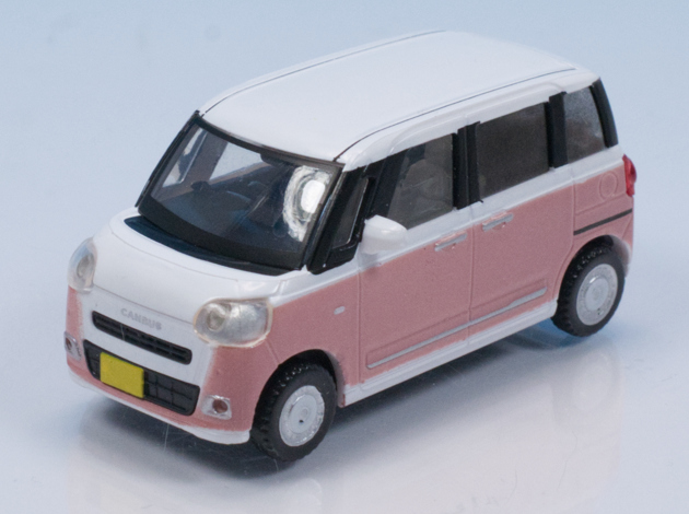 レビュー トイズキャビン カプセルトイ 1/64 ダイハツ ムーヴ