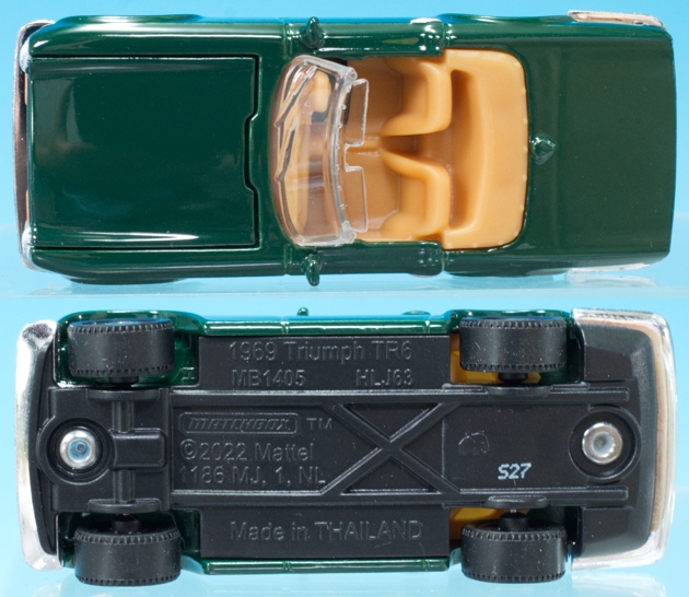 レビュー マッチボックス 1969 トライアンフ TR6 : ミニカー沼