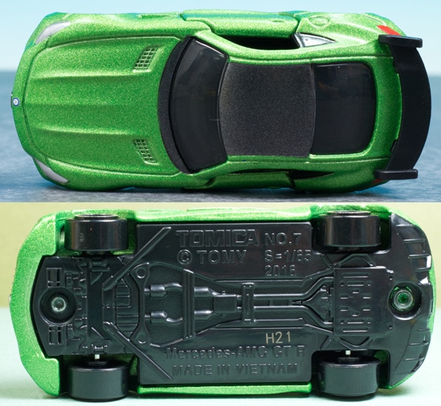 レビュー トミカ No.7 メルセデス AMG GT R : ミニカー沼
