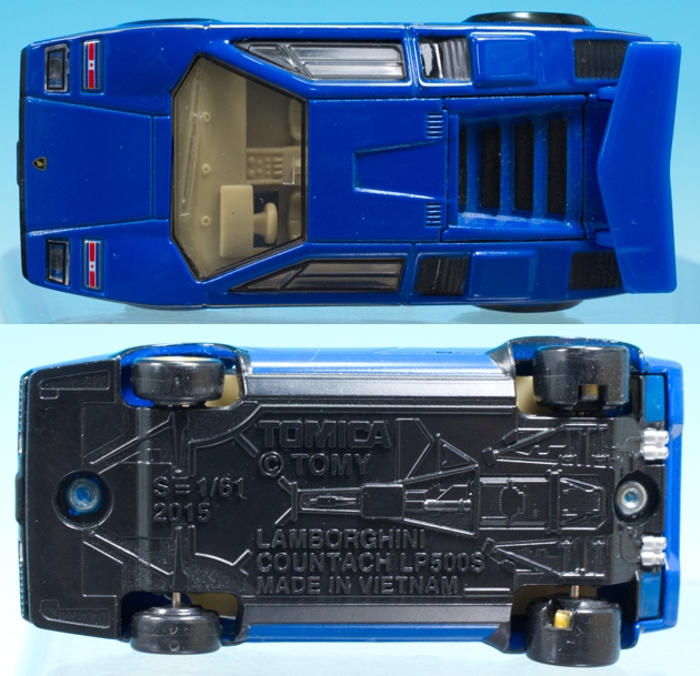 レビュー トミカプレミアム 10 ランボルギーニ カウンタック LP500S