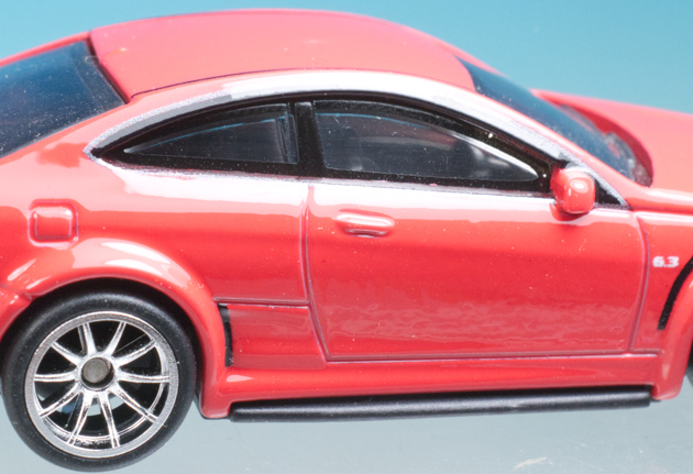 メルセデスベンツブラッククーペミニカー メッキホイール付き メルセデスベンツブラッククーペミニカー メッキホイール付き