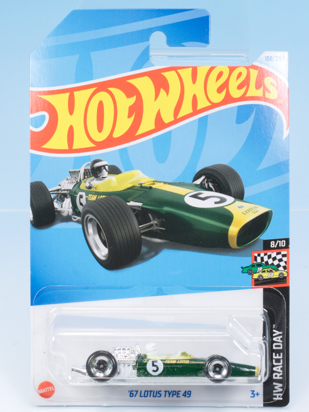 レビュー ホットウィール '67 ロータス タイプ49 : ミニカー沼