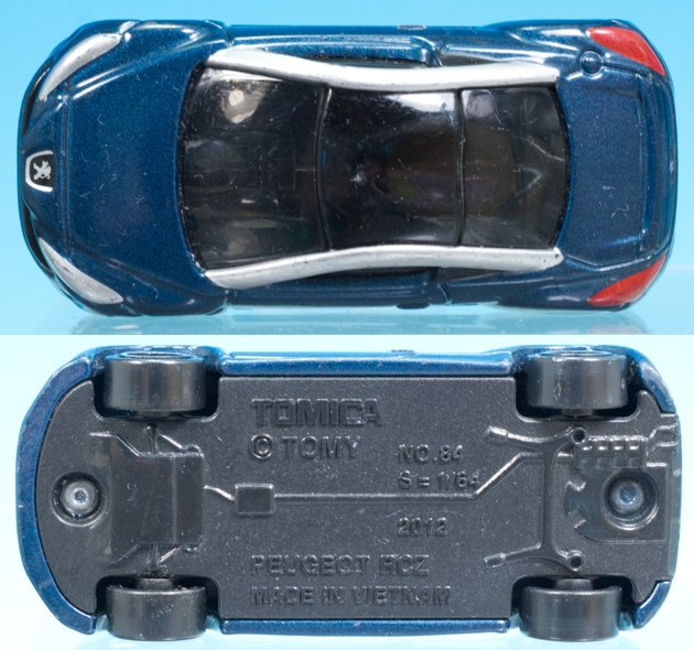 レビュー トミカ No.84 プジョー RCZ : ミニカー沼