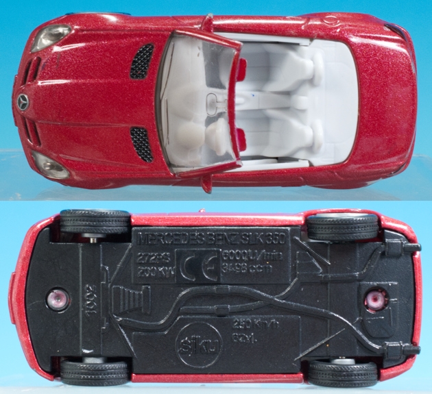 レビュー siku メルセデス・ベンツ SLK350 : ミニカー沼