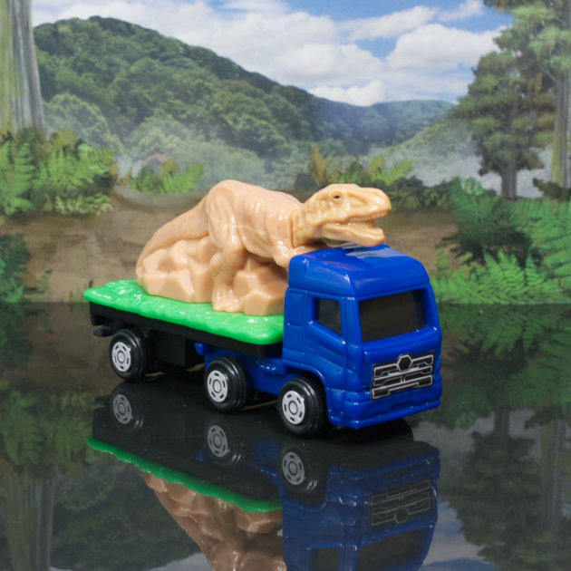 レビュー マクドナルド ハッピーセット トミカ（2024春）恐竜搬送車 : ミニカー沼