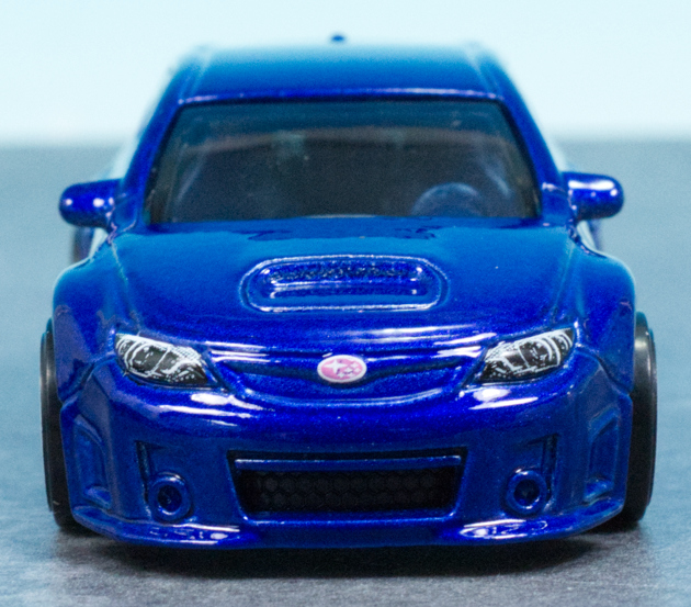 ホットウィールカスタム スバル インプレッサ WRX 深リム☆トミカ改造 ホットウィールカスタム スバル インプレッサ アルミリム☆深